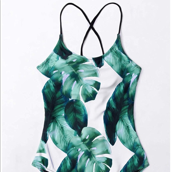 Tropical one piece swimsuit - Picture 5 of 5